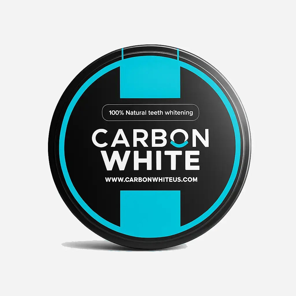 Carbon White – Charcoal Teeth Whitener Powder – Natural, Vegan, Coconut (30g)