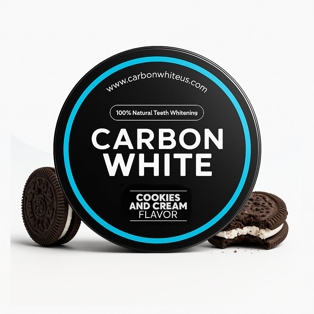 Carbon White – Charcoal Teeth Whitener Powder – Cookies and Cream (30g) (Copia)